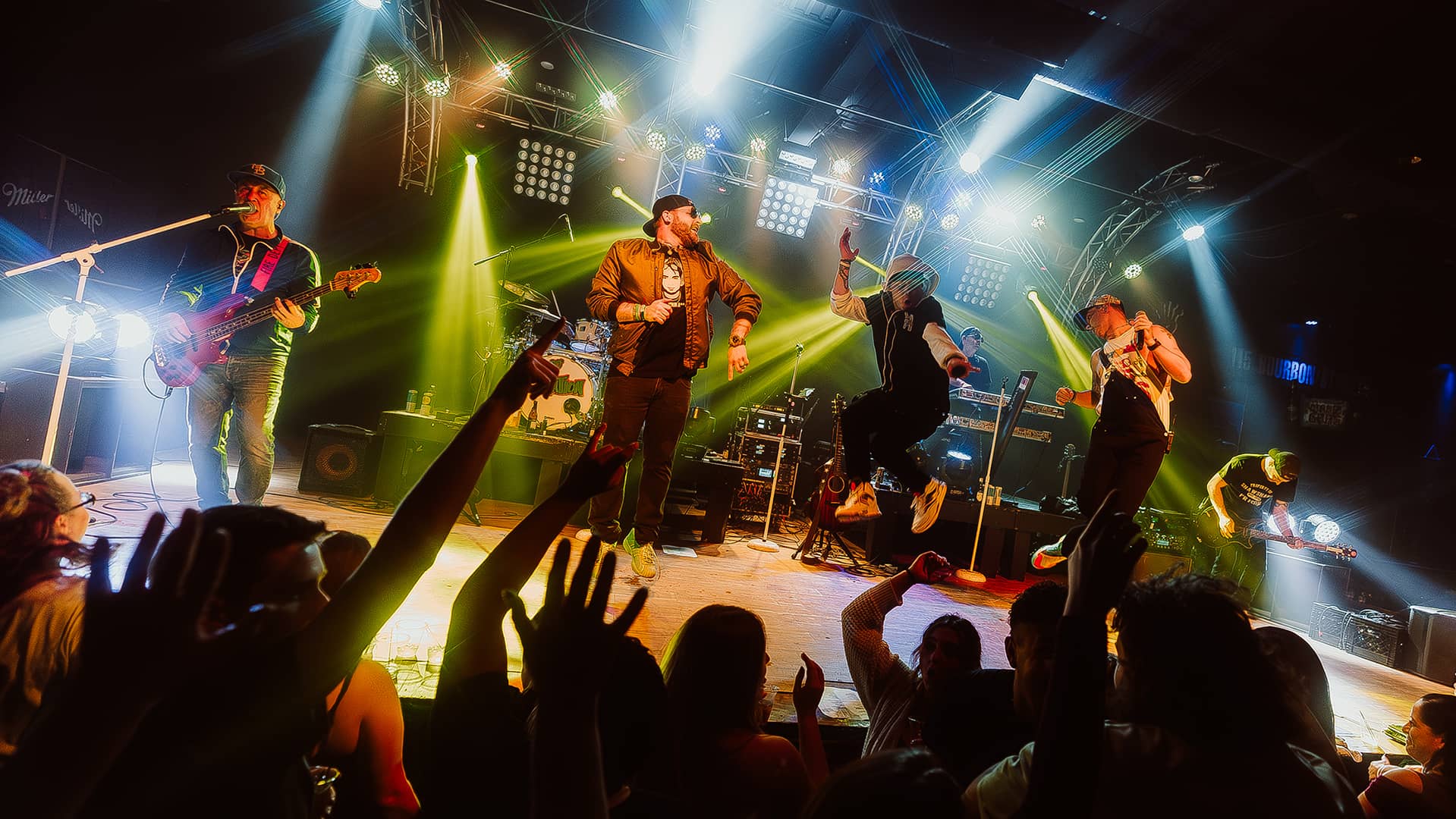 Promotional photo of 90's Pop Nation performing live