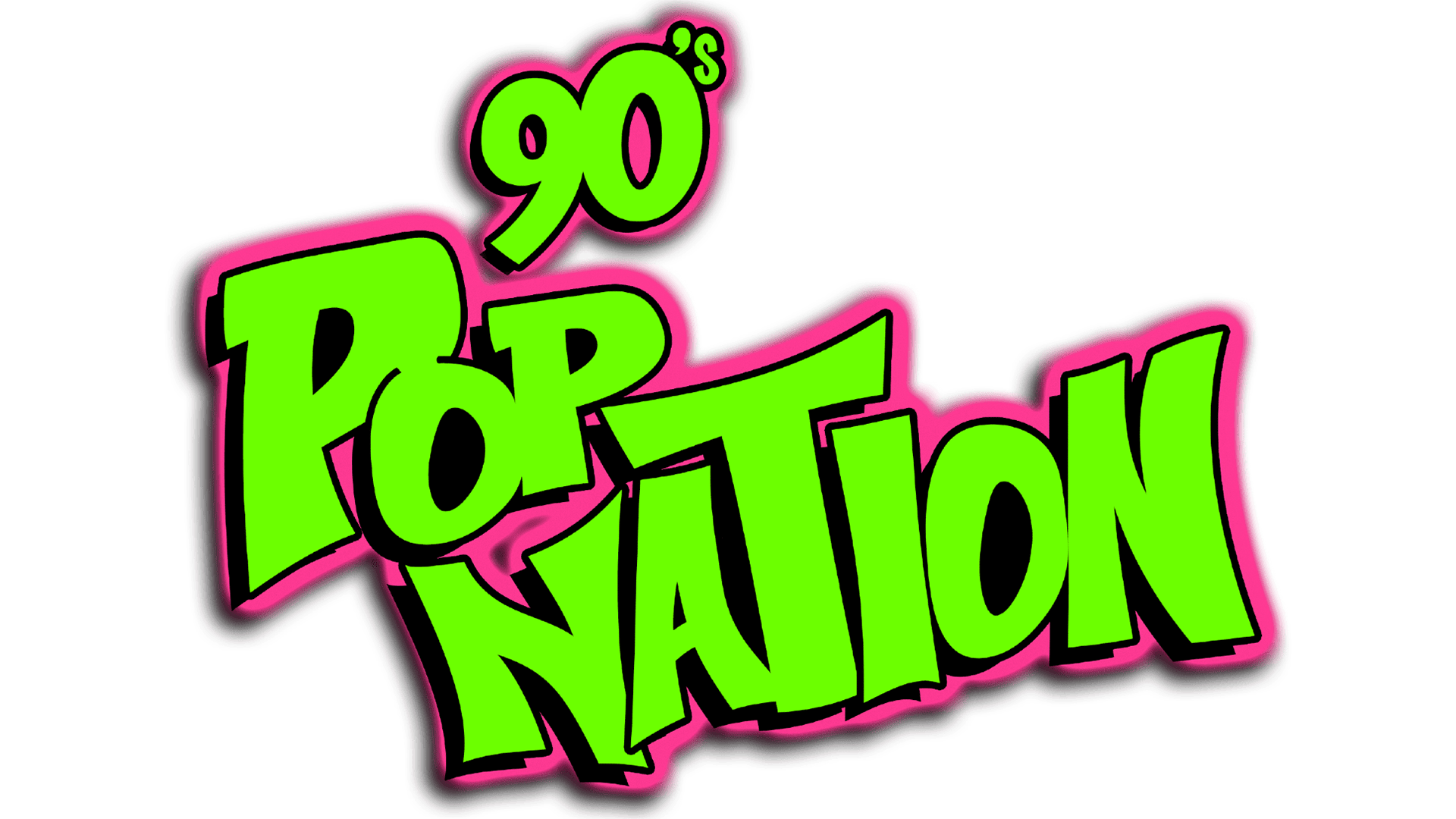 Logo for 90s Pop Nation